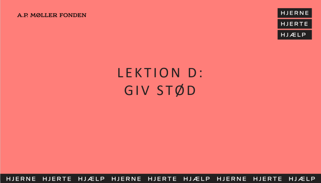 hjertestop lektion d - giv stød